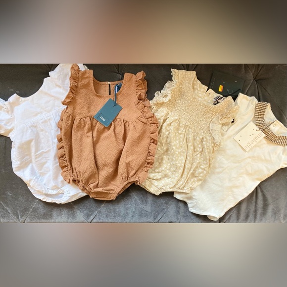 6-9 months romper bundle